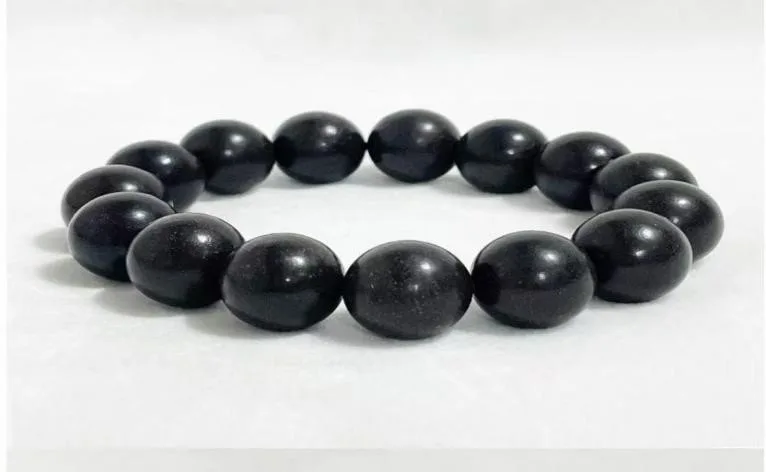 Vijf elementen armband Zwart Water