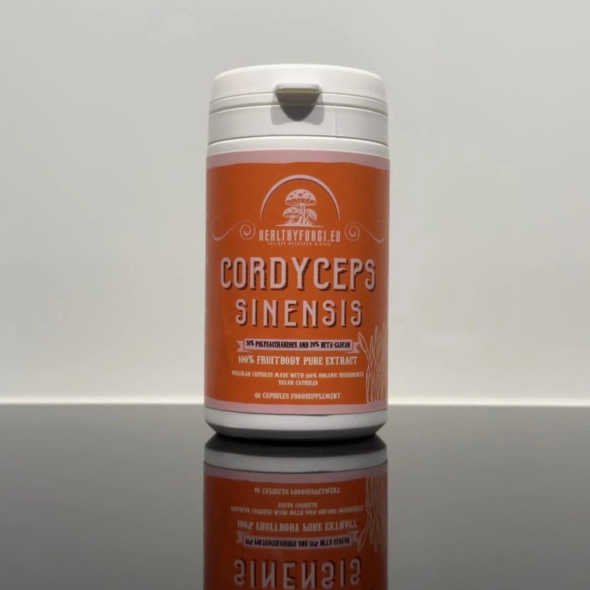 Cordyceps 50% en 20% bètaglucanen – Ophiocordyceps sinensis