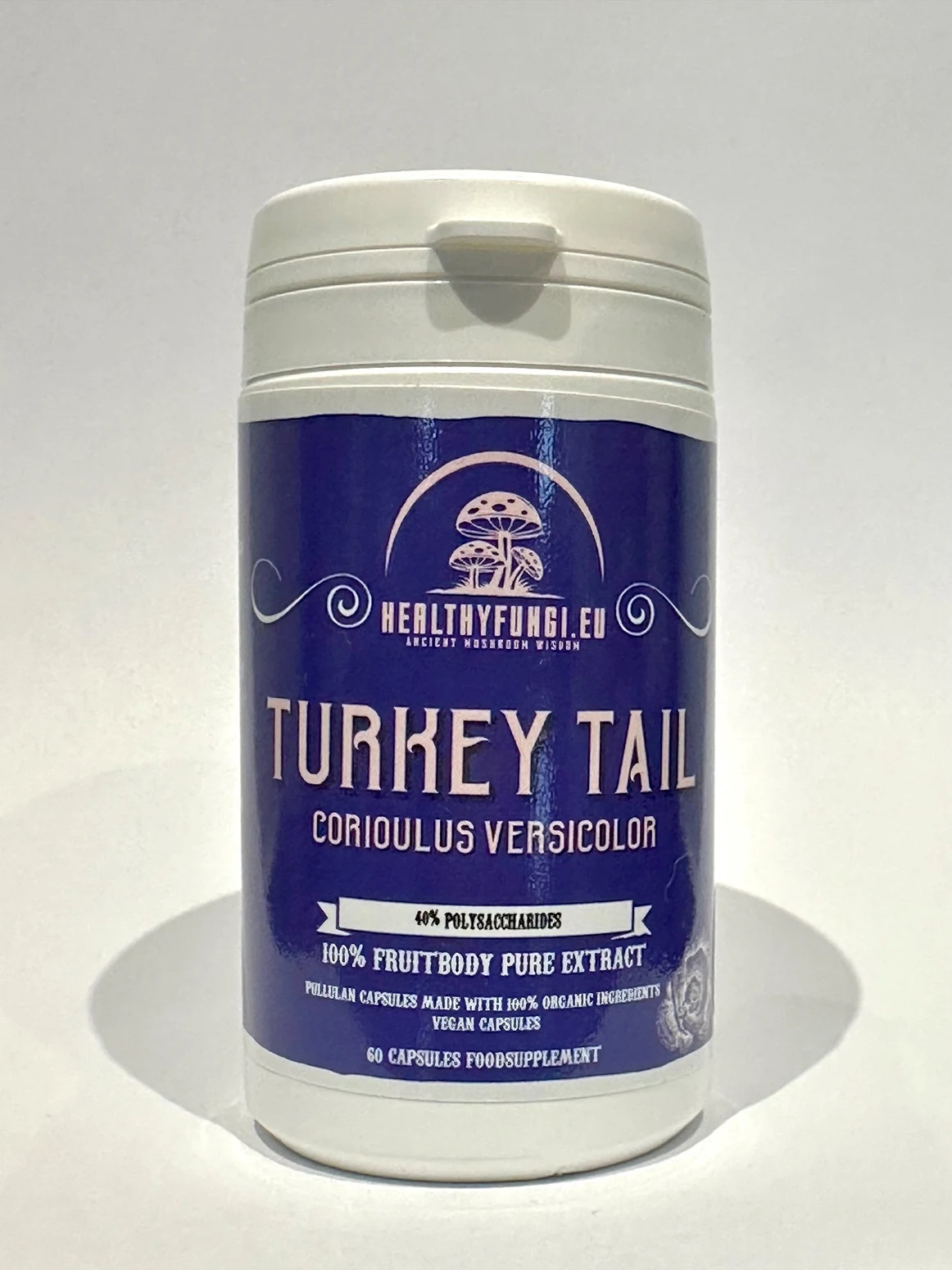 Turkey Tail 40% / 50% – uitsluitend voor dieren